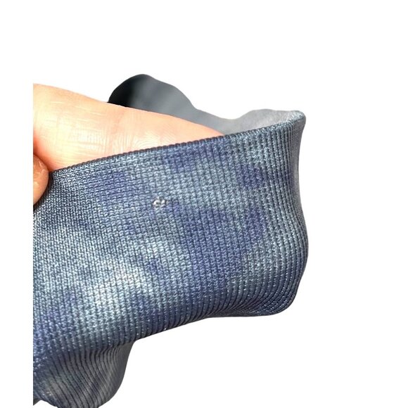 Spanx Blue Tie Dye Look at me now High Wiasted Seamless cropped Legging sz 1X - Picture 8 of 8